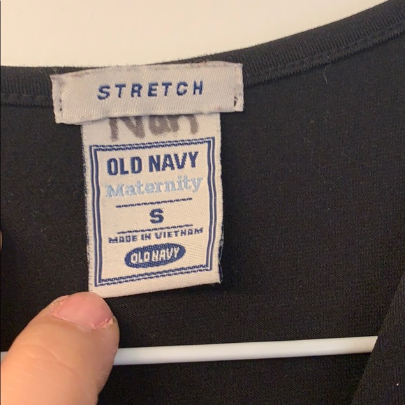 Maternity dress size small by Old Navy. Black. - Picture 2 of 4